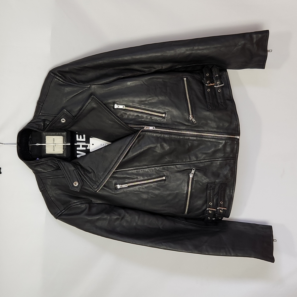Each × Other Moto Biker Leather Jacket